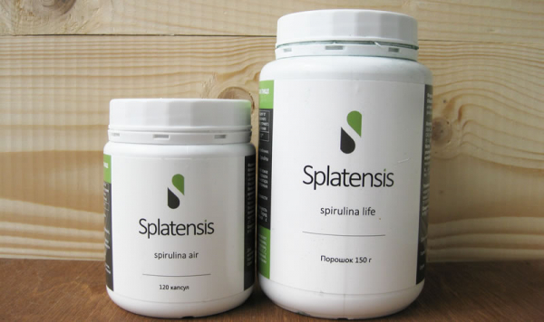 Капсулы и порошок спирулины Splatensis